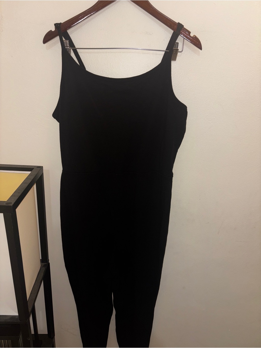 torrid Black Sleeveless Scoop-Neck Jumpsuit